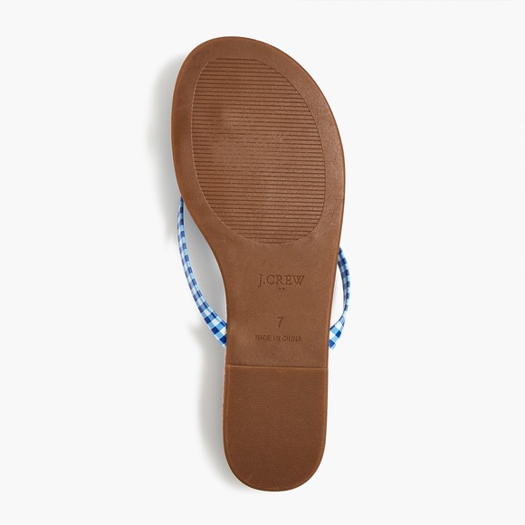2 Pairs Flip Flops J.Crew Brand New Blue size 7-8-9 - Picture 6 of 13